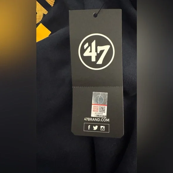 NWT '47 Brand Michigan Wolverines Men's Overlay Headline Sweatshirt 2XL $70 MSRP - Picture 4 of 8